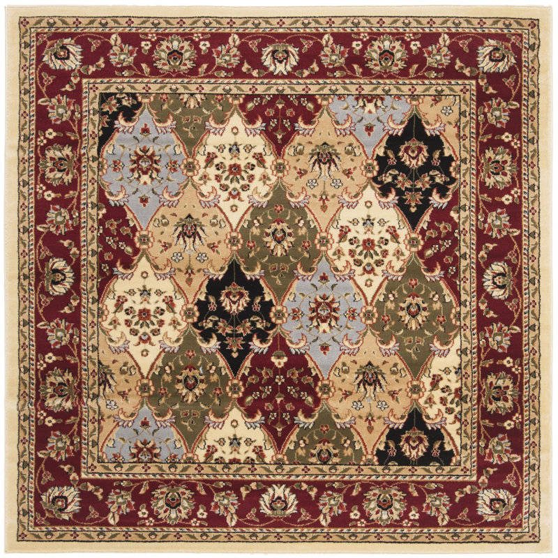 Tapis oriental Malayah Performance, Carré 6 pi
