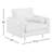 Geo Genuine Leather Armchair-1056538656