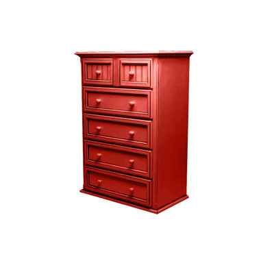 fitted lace wedding dress Oakham 6-Drawer Dresser, Wild Cherry