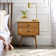 George Oliver Gertz 2-Drawer Solid Wood Nightstand & Reviews | Wayfair