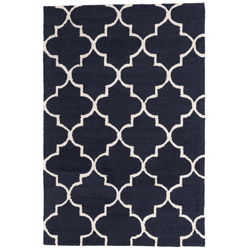 Tapis bleu marine Oberlin
