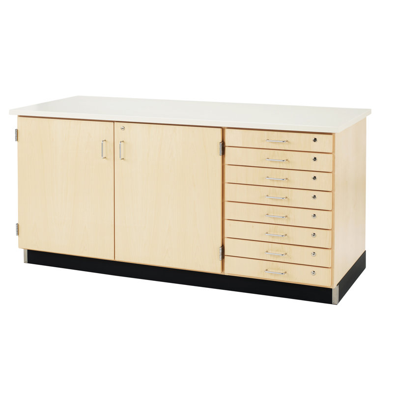Armoire de classe avec portes, Stratifié