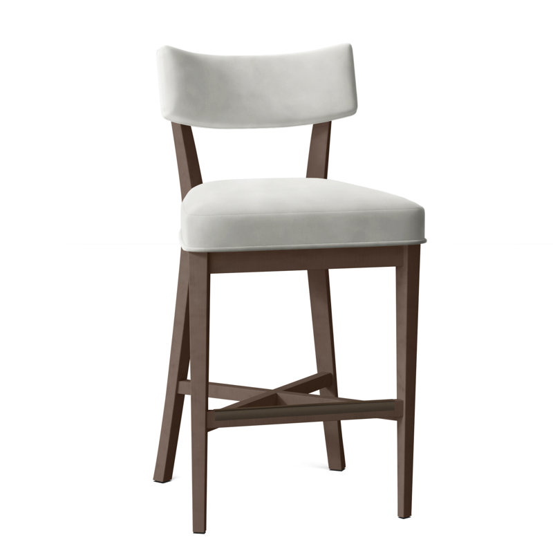 Tabouret de bar 29,5 po Juliet, Noisette, Perigold Montage Glacial, Tabouret de comptoir (siège d'une hauteur de 25,5