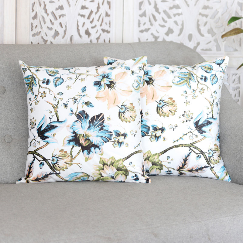 Housses de coussin imprimées à la main Novica