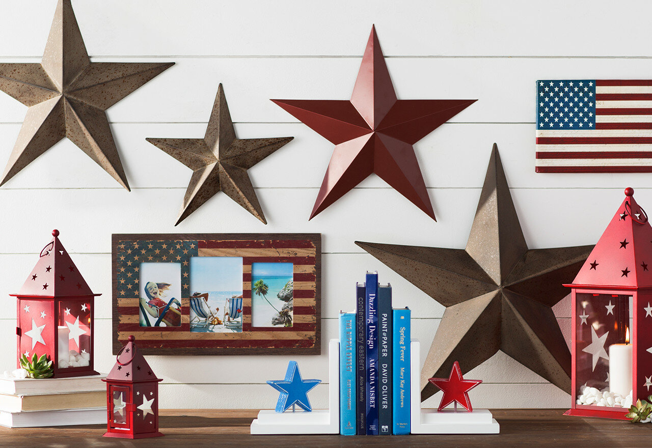 Patriotic Decor From 10 2024 Wayfair   Patriotic Decor From %2410 