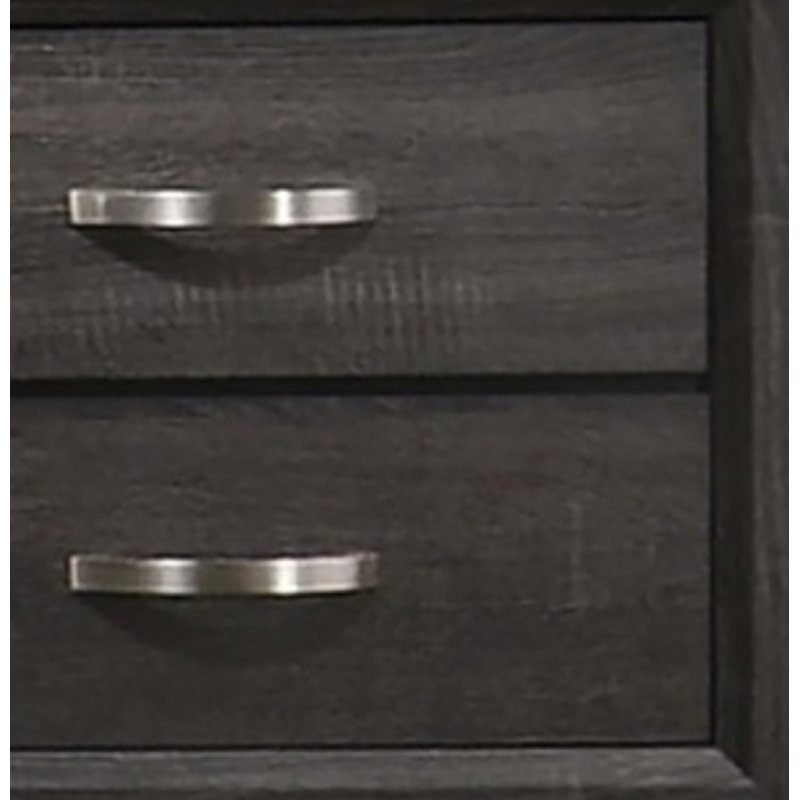 Commode 6 tiroirs Yashin, Gris