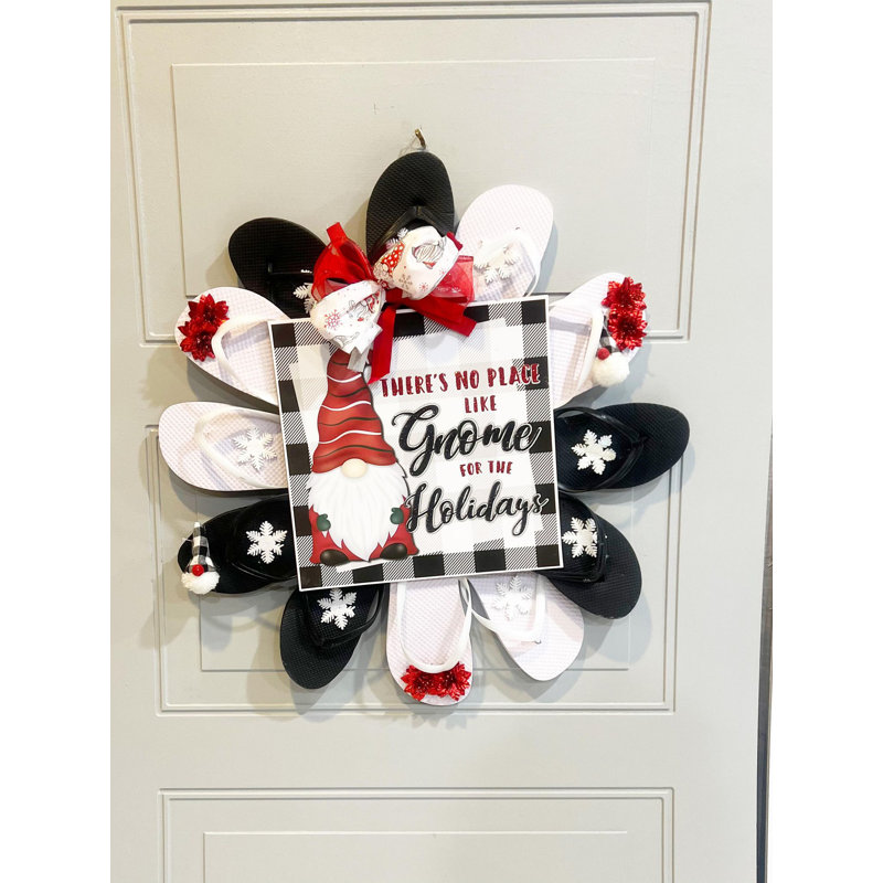Couronne de Noël gnome