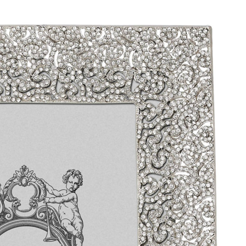 Biarritz Metal Picture Frame, Silver