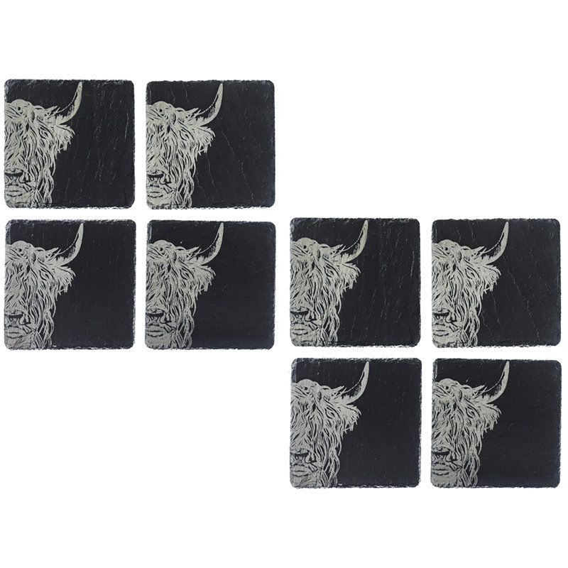 Square 8 Piece Coaster Set