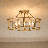 Maris 5 - Light Ceiling Light in Brass-864632606
