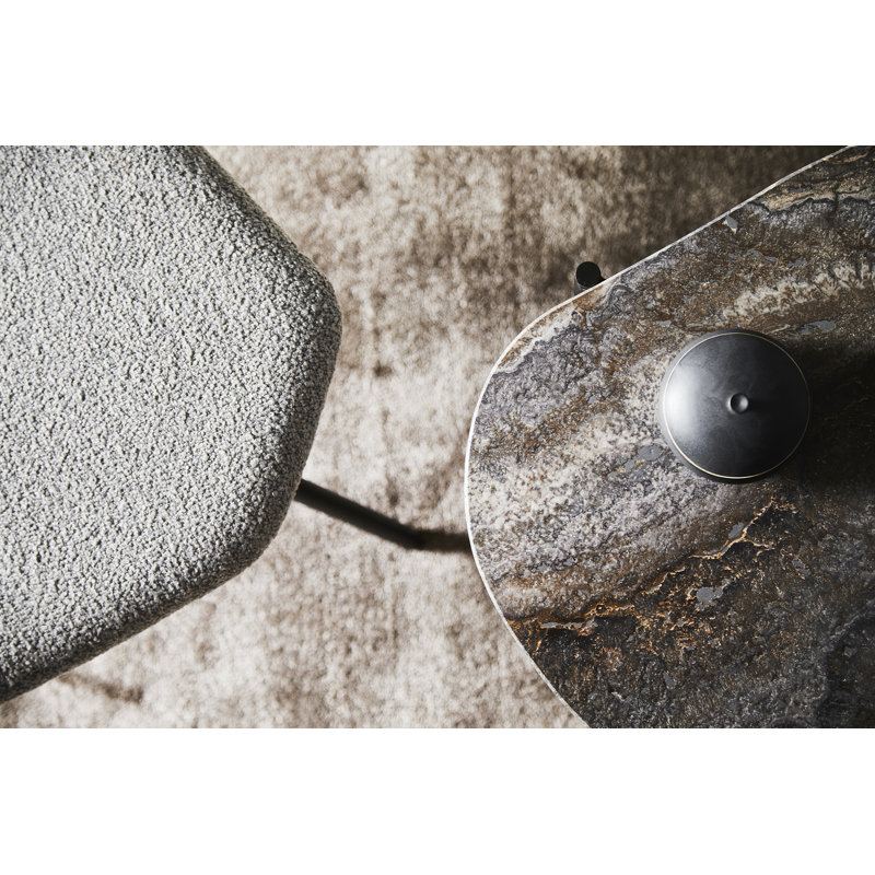 La Terra Occasional Table (Large), Gray