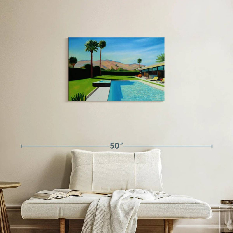 Palm Springs Monday, 20" H x 30" W