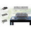 Barbecue au charbon pliable Fire Sense, acier inoxydable, grille à charbon et sac de transport inclus