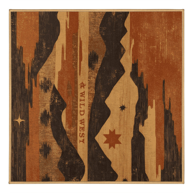 Eternal Ember Rug, Square 7'