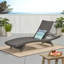 Fauteuil en osier PE