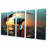 A.I. Robot Dreams Of Singularity II - Robot Wall Art Print - 5 Equal Panels