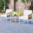 Ascanio 2 - Person Patio Conversation Sets with Cushions