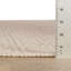 Tapis gris en coton tissé à la main Bare-1306033338