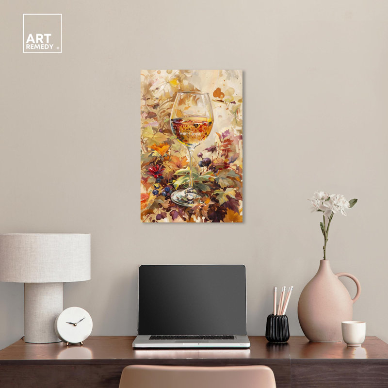 Harvest Drink Gallery Wrapped Canvas Wall Art, 24" x 16"
