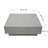TEVERE Square Concrete Coffee Table 101.6 x 101.6 x 35.6 cm-89429552-89429551