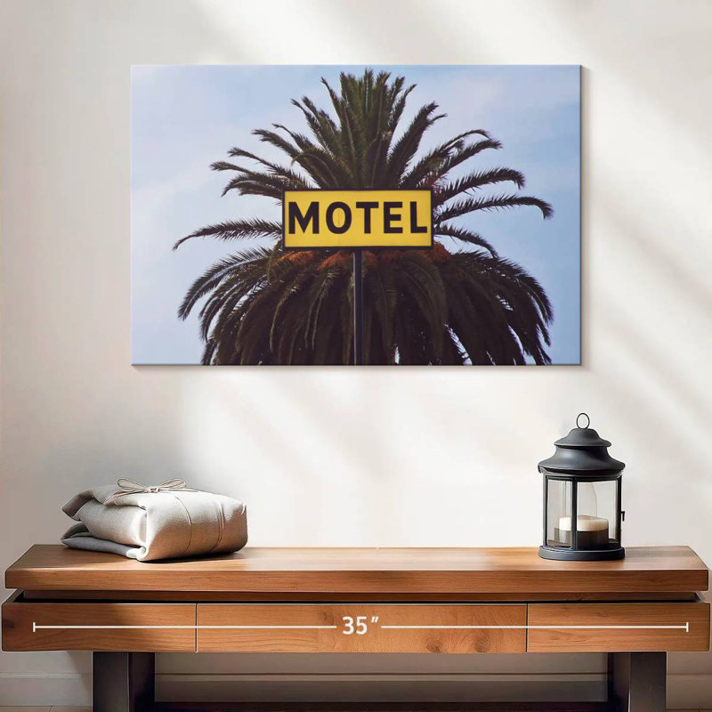 Motif tropical rétro, H 16 po x l 24 po