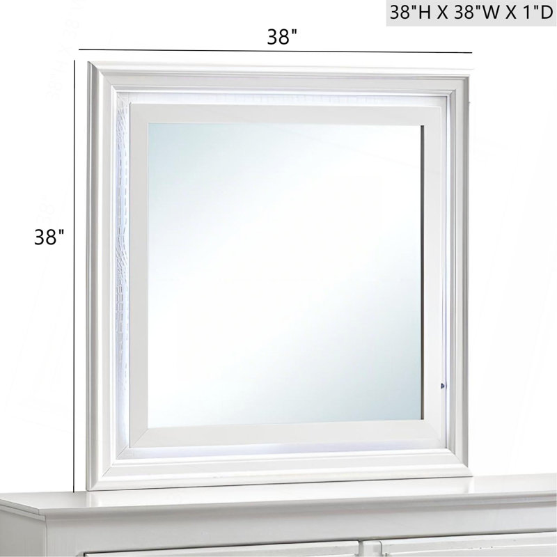 Pearl White Mirror
