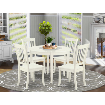 Lacoste Solid Wood Rubberwood Dining Set