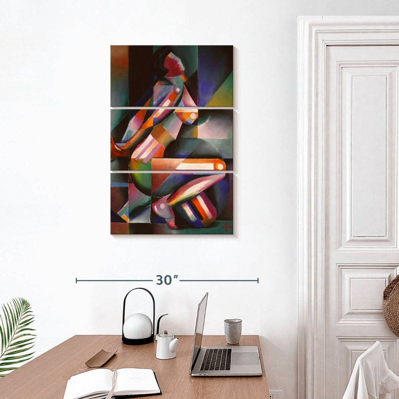Leisha Roundism VI, 32" H x 20" W