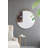 36" X 39" Round Gold Mirror-579192017-579192012