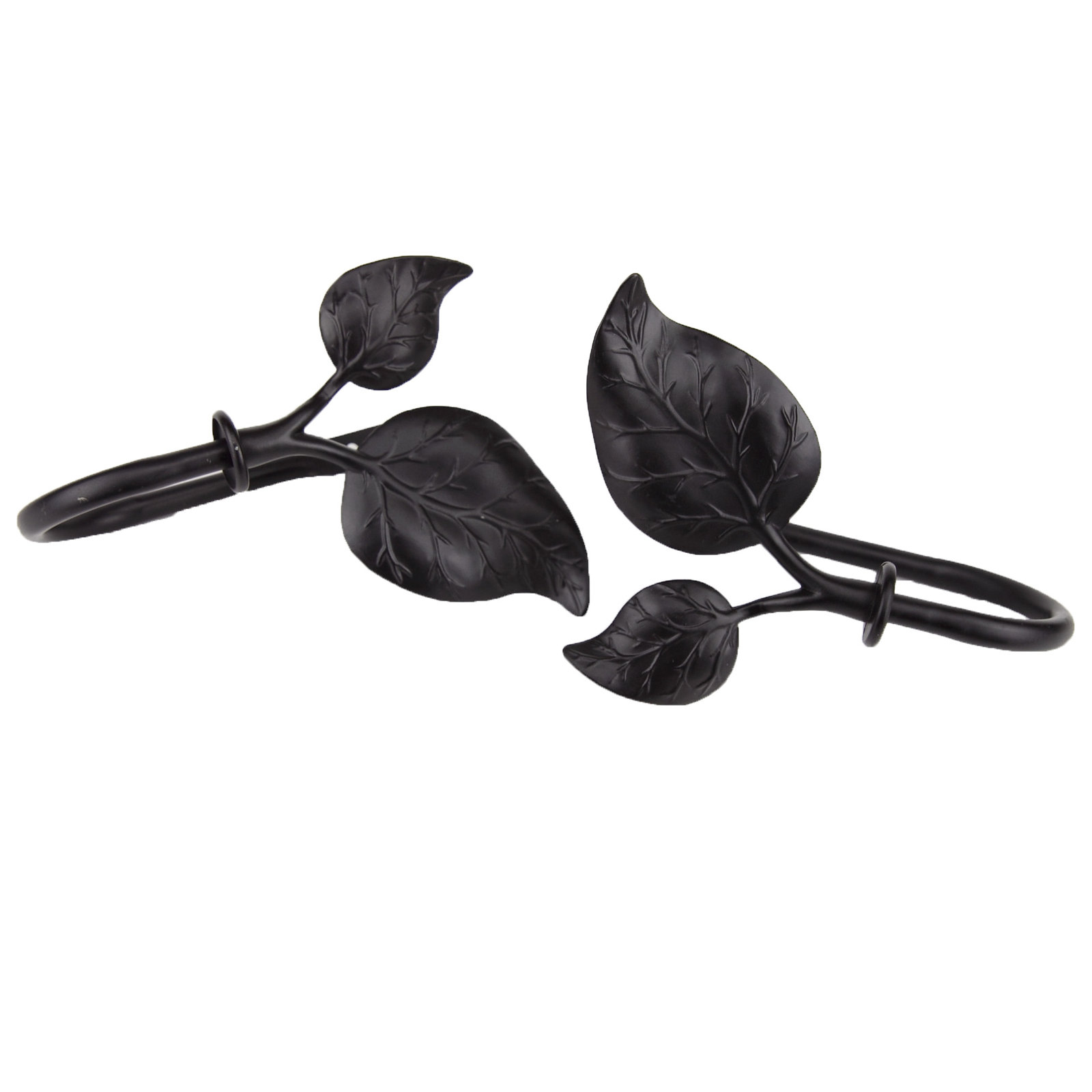 Sycamore Curtain Holdback, Black