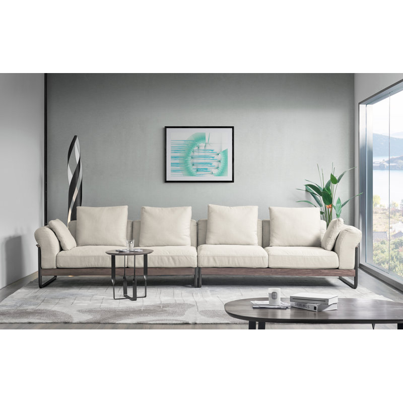 SOLIDS_17721 Print by Rica Belna, Black Framed Canvas, 18" H x 24" W, 19" H x 25" W