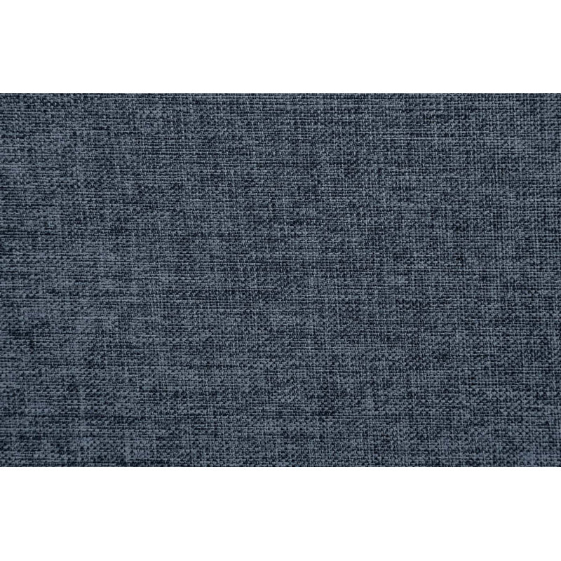 Upholstered Chaise Lounge, Navy Polyfiber
