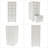 Riesner 5-Drawer Storage Cabinet with Wheels-853293417