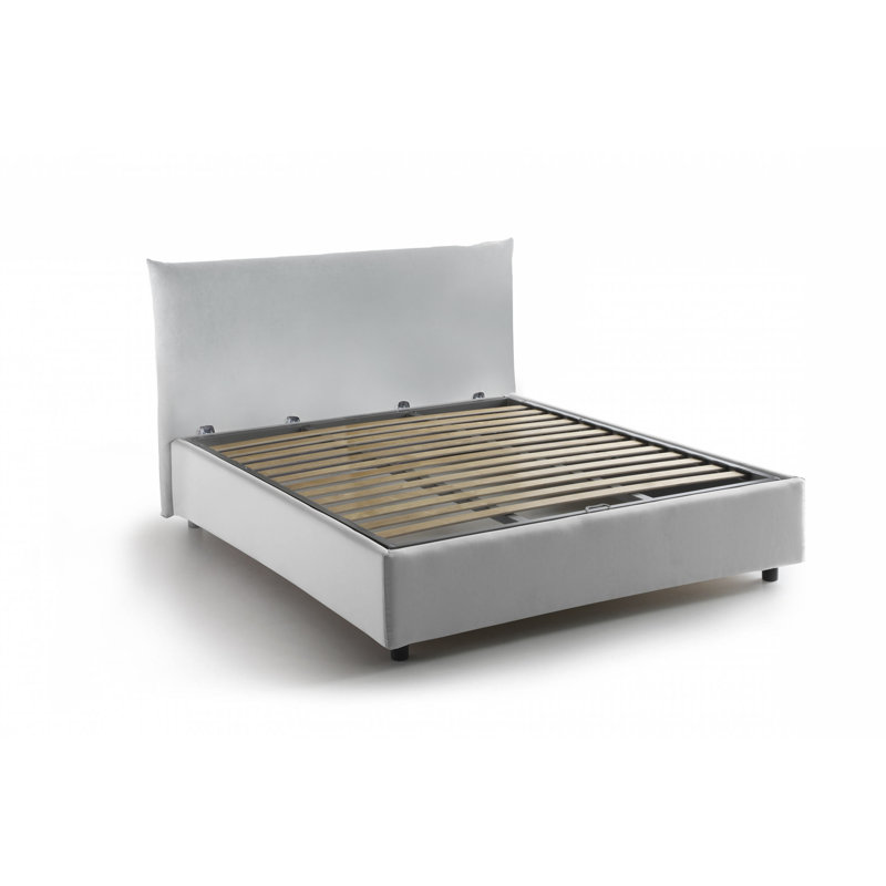 Besar Bed, White