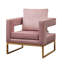 Fauteuil d'appoint rembourré Lenola-110220349