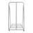 47.49X47.2X25.2” Steel Rolling Cart