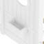 Lit sur pied avec tablette de rangement-118019900-118019901