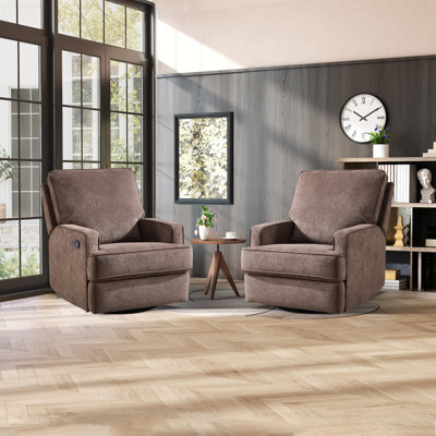 Fauteuil inclinable manuel rembourré Landry 29,5 po Landry