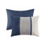 Édredon bleu 7 pièces - Option de chambre très confortable en faux suède pour décorations décoratives-128684989