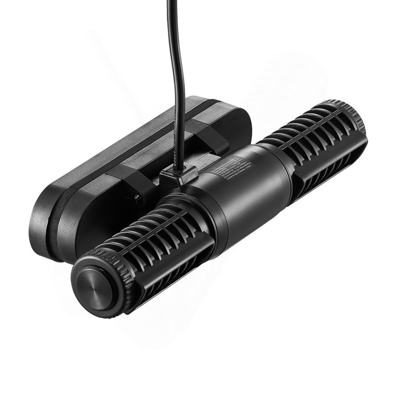 Aquarium Wave Maker Adjustable Cross Flow Pump With Controller 25W 1428 GPH