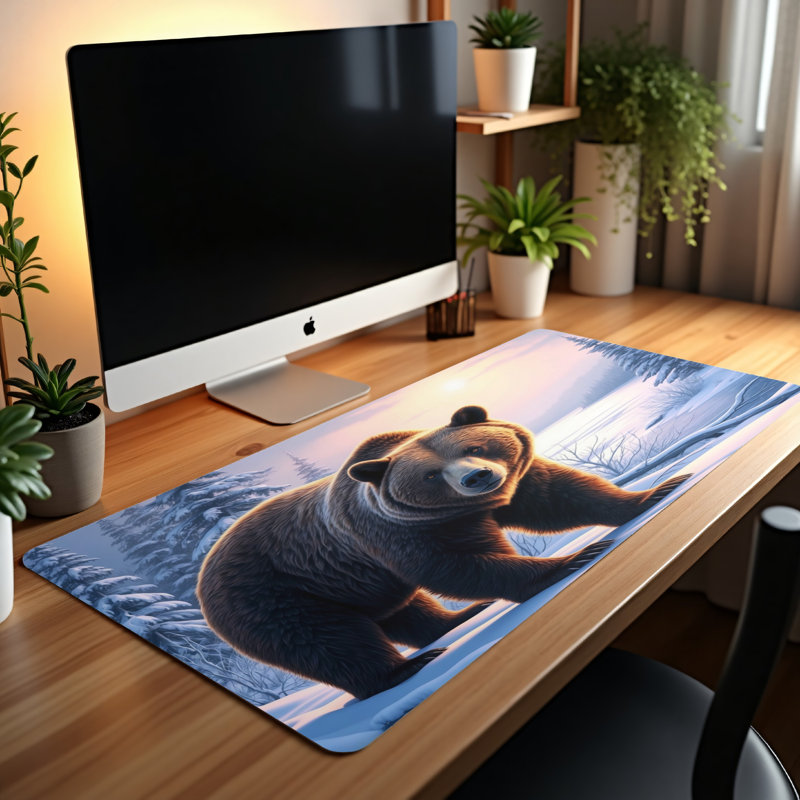 Polyester Desk Pad, 23.6x13.8