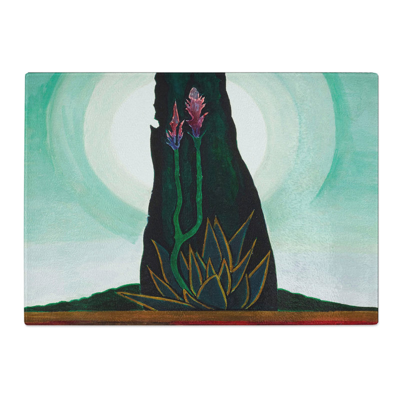 Abstract Plant by Joseph Stella Chopping Board, 0.4cm H x 29cm W x 39cm L