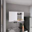Armoire murale blanche 2