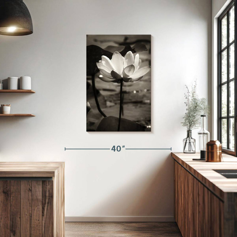 Lotus Flower I, 36" H x 24" W