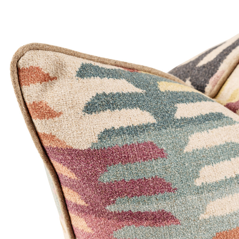 Coussin Navajo, Polyester, Rectangle H 14 po x l 22 po