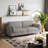 Vontavious 90.3'' Square Arms Sofa-1466095407