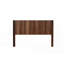 Tête de lit en bois pour grand lit - 64,4 po de largeur, sans sommier tapissier, durable et élégante-12958617-12958623