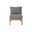 Huntington Teak Outdoor Armless Club Chair-210587387