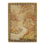 Antique Japanese Tapestry With Scenic Landscape Design - Rug & Kilim
