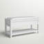 Banc de rangement rembourré avec couvercle rabattable Ingleside-1986718428